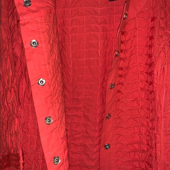 Sara studio coral vintage jacket with snaps - Picture 5 of 9